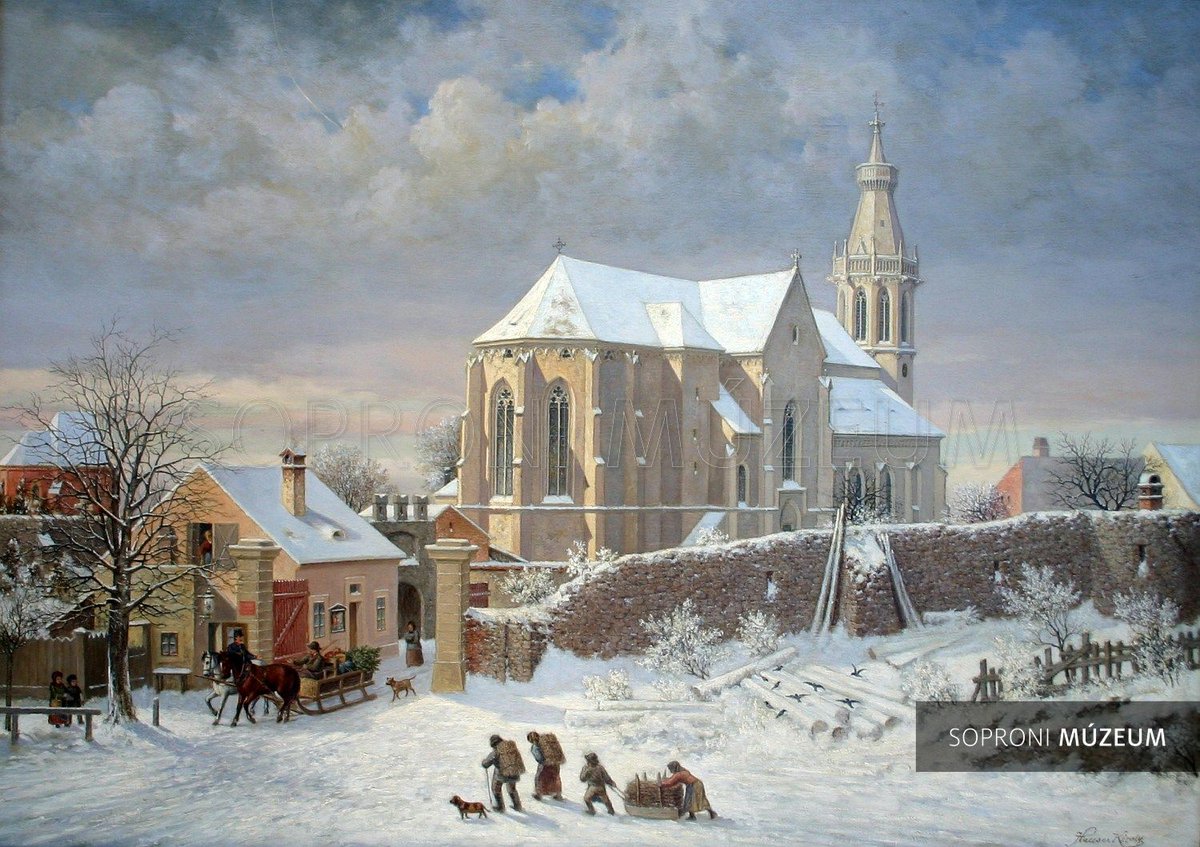 regisegtar's tweet photo. 📌 A Szent Mihály kapu
🎨 Alkotó: Hauser Károly (1841-1911), készítés éve: 1908 körül, technika: olajfestmény
🏠 Sopron, Szent Mihály utca
📷 Fotó: Bolodár Zoltán
#Régiségtár #Sopron #múzeum #SoproniMúzeum #képzőművészet https://t.co/zEbIP5UlRh