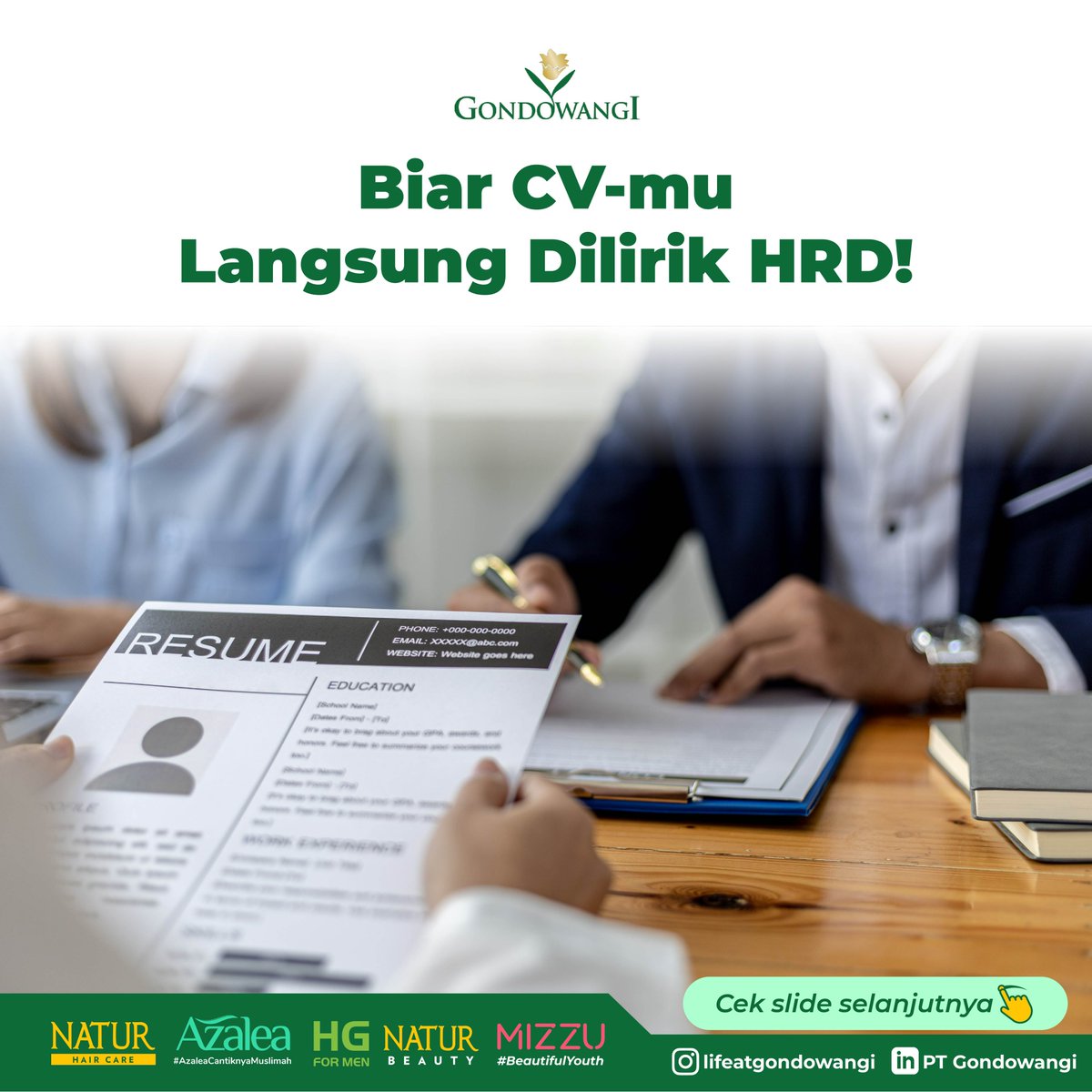 ptgondowangi's tweet image. Tips nyantumin cv biar makin stand out 

#tipscv #duniakerja