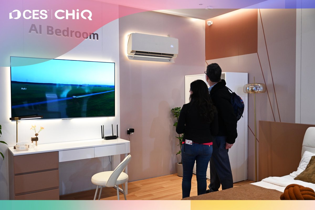 CHiQ_Uganda's tweet photo. The excitement is in full swing at CES 2025! From AI-powered innovations to smart home solutions, CHiQ is showcasing the ultimate in smart living. Don't miss your chance to see our groundbreaking products in action!
#CHiQ #CES2025 #AiLifeHome #InnovationForYou #SmartWithStyle https://t.co/cEePRGk3nZ