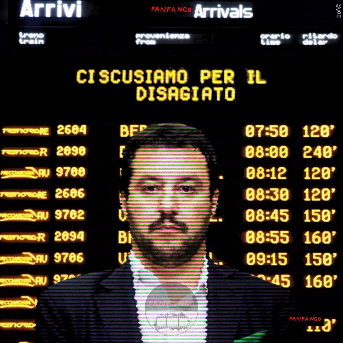 IoRidoMaNonRido's tweet photo. #salvini #matteosalvini #matteosalviniofficial #incapace #inetto #ministro #trasporti #governomeloni #treni #trenitalia #disagio #disagiato #fanfango #satira #satirapolitica #meme #memeita #memeitalia https://t.co/H7yMINFQEh
