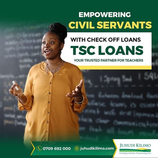 Apply for TSC loans today and experience hassle-free access to funds. Call now at 0709692000 to kickstart your journey towards financial empowerment.
#juhudikilimo #loans #Microfinance #Salarycheckoffloans.