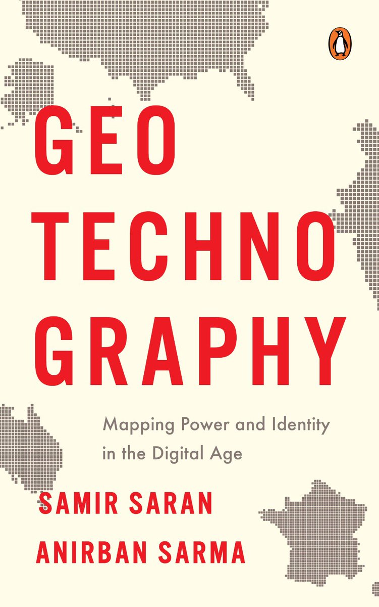 samirsaran's tweet image. Coming Soon - #GeoTechnoGraphy …. Power and Identity in the #DigitalAge … with @orfonline colleague @asarma2710 … edited by the fantastic @sorcerical and published by @PenguinIndia