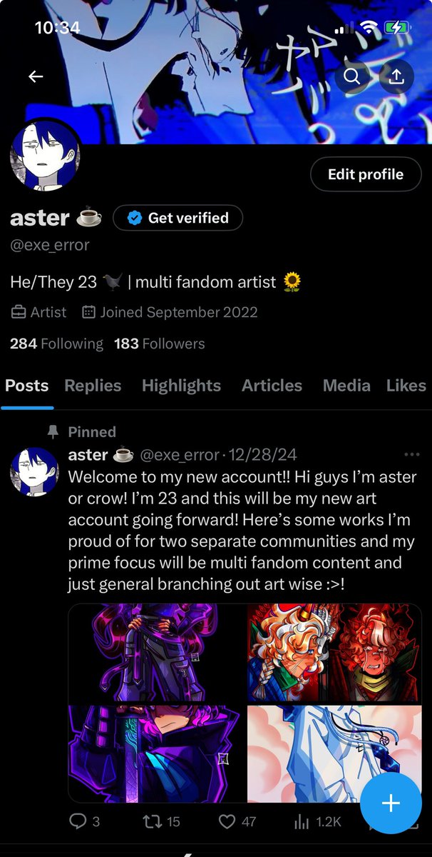 deactiveaster's tweet image. Local daily reminder if you like my art or me by proxy I HAVE MOVED ACCOUNTS !!! you can find me and my stuff on my other account linked in my bio! I am not dead in theory I just have left this account