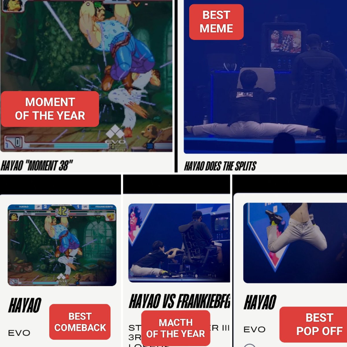 880880880880's tweet photo. evo awardsにノミネートされたみたいで、サイトを見てみたら5つくらいの部門にノミネートされててワロタ
せっかくなので全部投票してくれると喜びます！
一度にまとめて投票出来るみたいなので！

https://t.co/ezAUghGwaK https://t.co/LftPen3Ask
