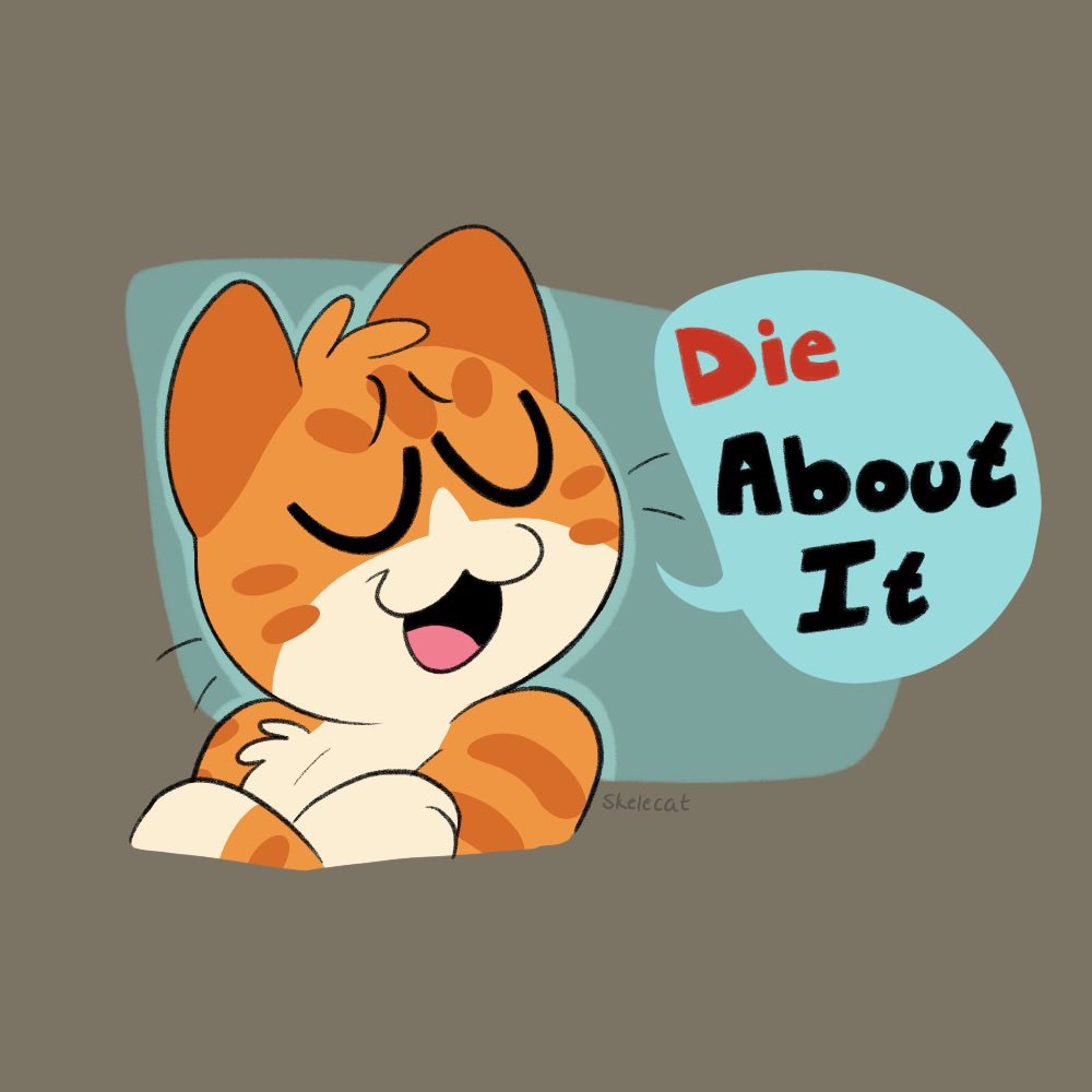 skullybone_'s tweet image. Very much inspired by usedsoil on Instagram- I wanted to make ones that they haven’t done or just silly things I think of. And y’all know I love cats so I had to make a cat lmao— Hopefully I can think of more funny shit to make but this is the first batch