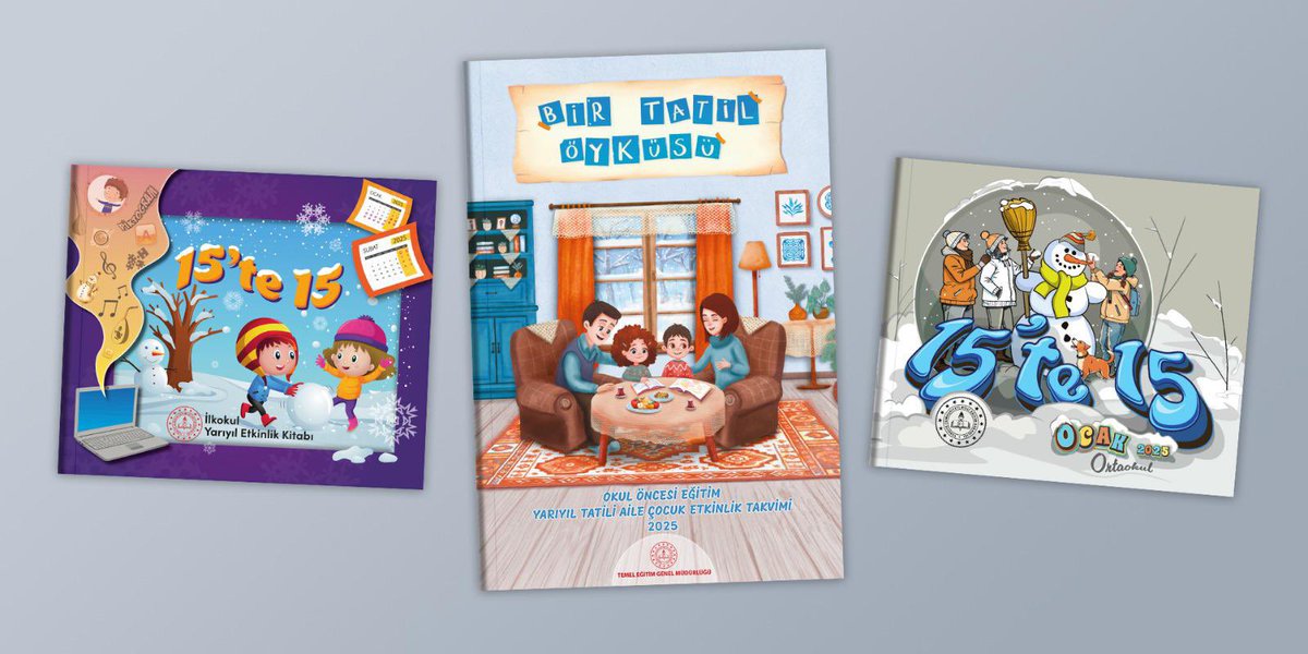 Yarıyıl Tatili İçin Eğlenceli ve Öğretici Etkinlik Kitapları Yayımlandı

Öğrencilerin yarıyıl tatilinde eğlenerek öğrenmelerini sağlamak, aileleri ve arkadaşlarıyla kaliteli vakit geçirmelerine olanak sunmak amacıyla ilkokul ve ortaokul kademeleri için “etkinlik kitapları”, okul