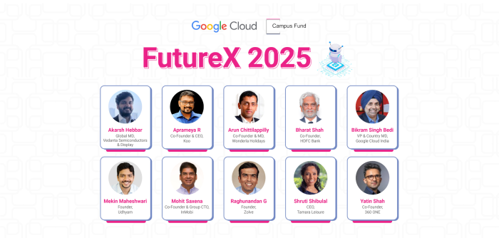 BWIndia's tweet photo. #GoogleCloudIndia and Campus Fund Announce #FutureX - a First of Its Kind Platform To Discover India’s Best #FrontierTech #Startups Being Built by Students
@YourCampusFund #frontiertechnologies #studentinnovators #groundbreakinginnovation
https://t.co/ouXSDoGKRD https://t.co/jJuTWn5ylb