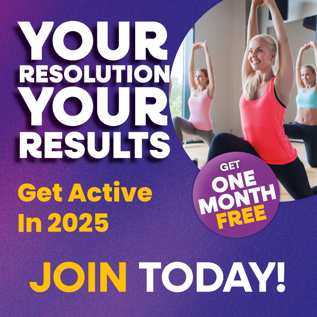 Looking for some fitness motivation to reach your New Year goals? 💥

Join today and enjoy one month of gym, swim and classes completely FREE*: harlowleisurezone.co.uk/happy

*Terms and conditions apply.

#Harlow #HarlowLeisure #2025 #NewYearGoals #NewYearFitness