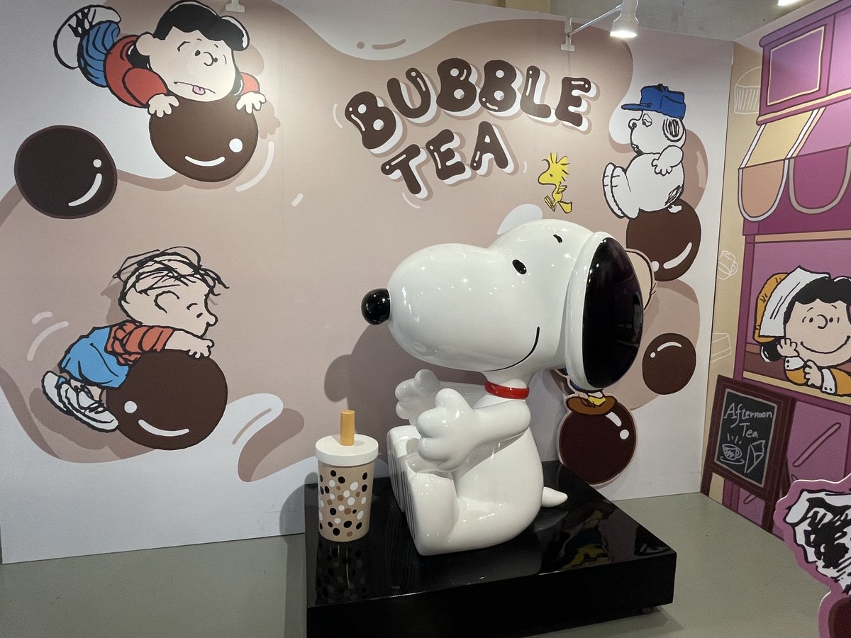 台湾限定】 4/7までの期間限定 スヌーピーグッズのポップアップストア