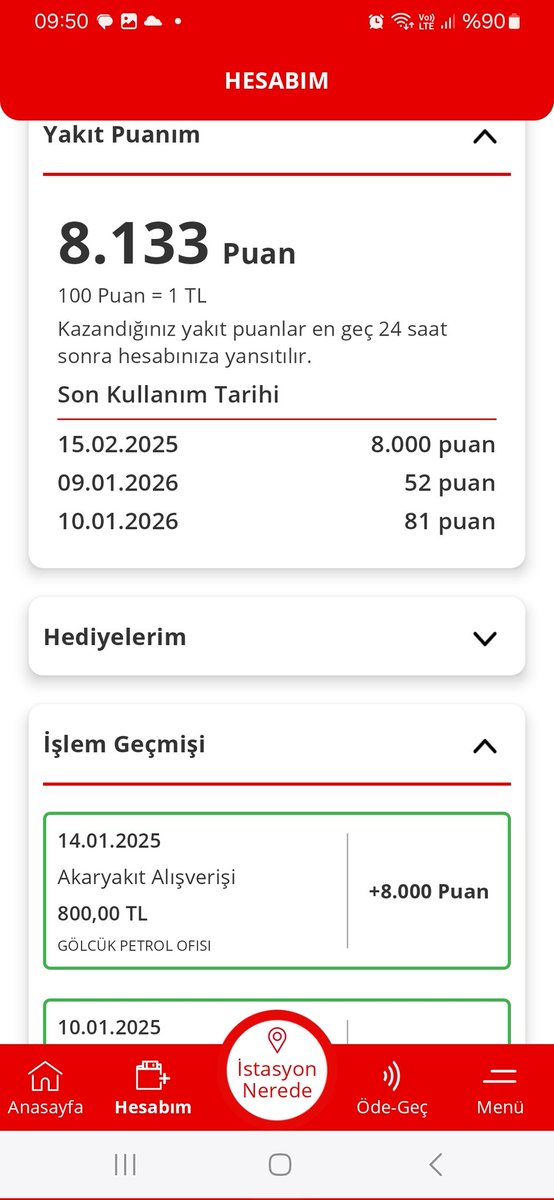 <a href="/sosyallig/">Sosyal Lig</a> <a href="/petrolofisi/">Petrol Ofisi</a> petrol ofisi uygulamasinda gorunen yakit alimi sizin sistemlerinizde nasil goruntulenemiyor.