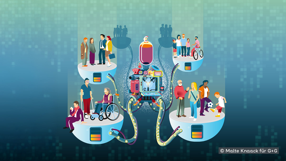 _GGDigital's tweet image. Der #MorbiRSA – ein komplexes Konstrukt in der #GKV. G+G erklärt ihn verständlich in der Story "Das Gleichgewicht halten: Warum es ohne Morbi-RSA nicht geht" 👉gg.story-digital.de/morbi-rsa