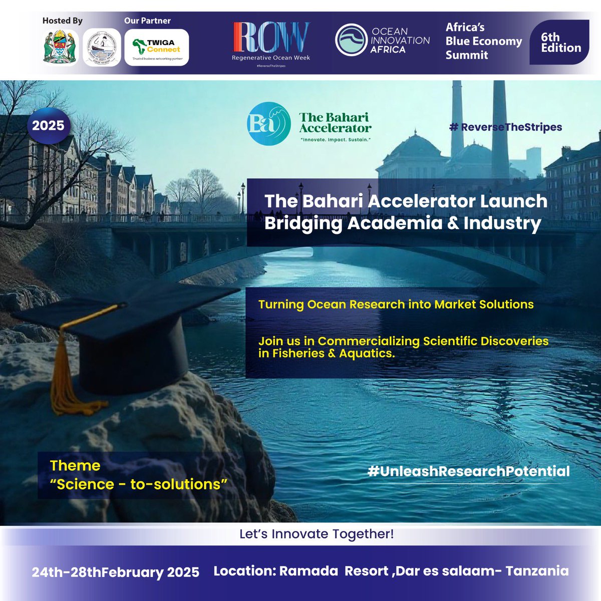SalmartDiplomat's tweet photo. 🌊 The BAHARI Accelerator Launch 🌟

Bridging academia &amp; industry to transform the Blue Economy.
💡 Turning ocean research into market solutions.
📈 Driving innovation &amp; sustainability.

🚀 #UnleashResearchPotential | 
#BAHARIAccelerator https://t.co/L97HISE1p1