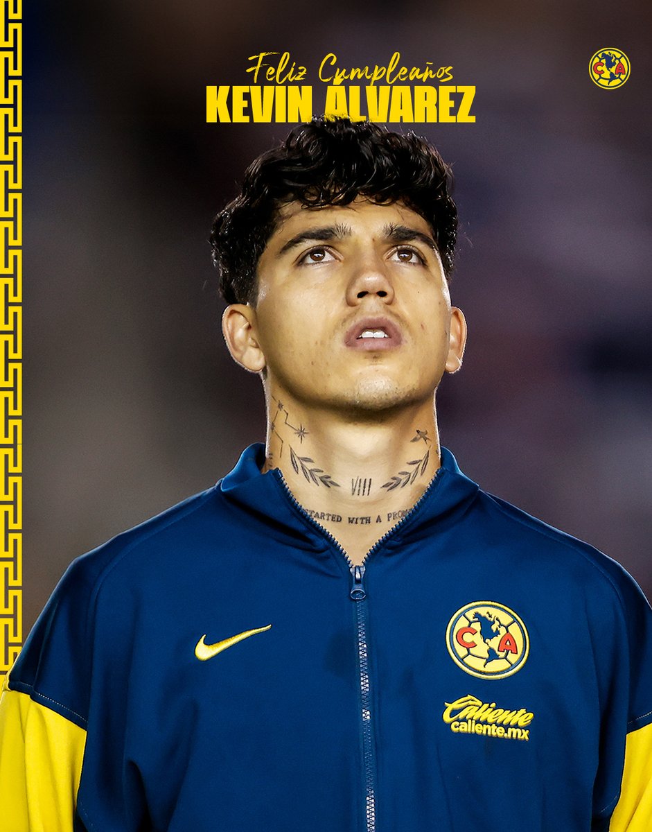 ClubAmerica's tweet photo. ¡Que tengas un muy feliz cumpleaños, Kevin! 🥳🎂 https://t.co/5h6clvaNUT