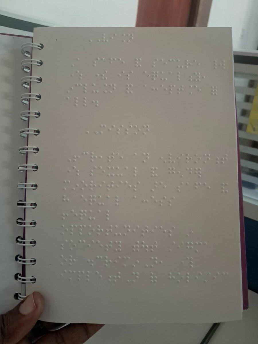 EliteLbq's tweet photo. Did you know January 4th is World Braille Day? As we prioritize inclusivity. For our 2025 notebooks, we include our organizational profile in Braille, ensuring that visually impaired individuals can easily access key information about us.
#LiberalBoldQuemeful
#WorldBrailleDay https://t.co/0kAp9HoFOm