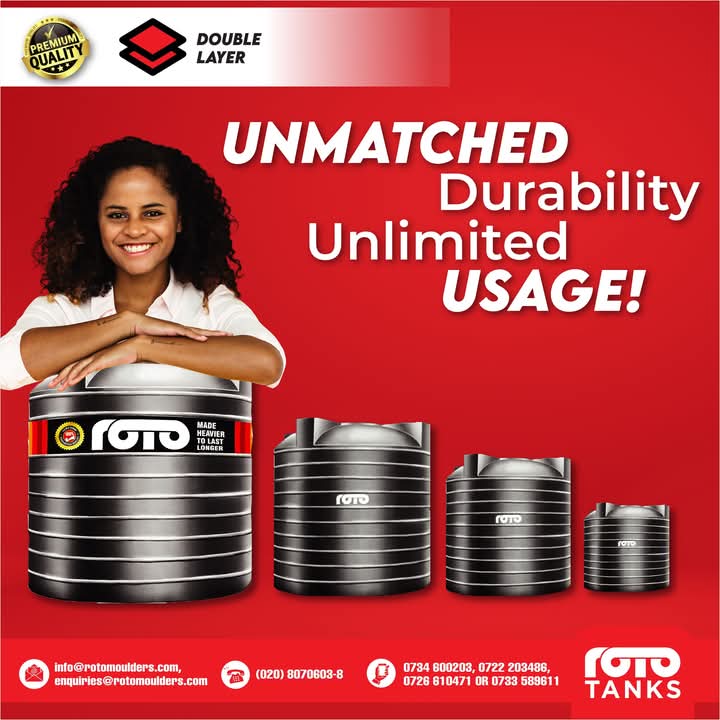 FlameTreeGroup's tweet image. 📢 Upgrade your water storage with Roto Tank—#1 in durability and quality.