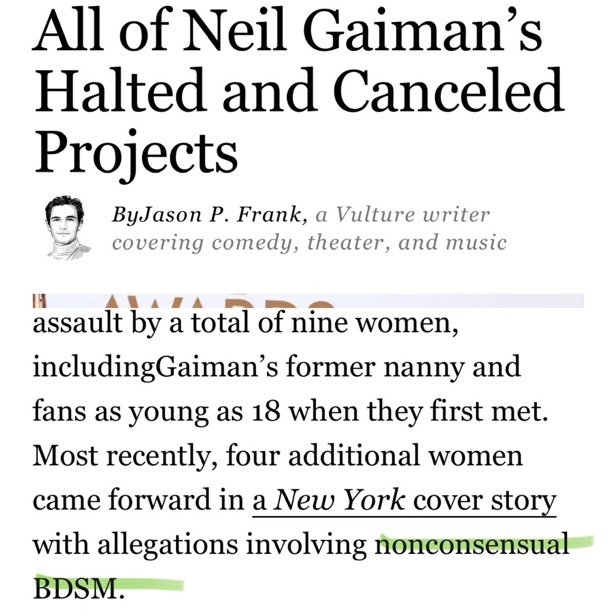 RedRavenDraws's tweet photo. @jasonspank for the love of god stop using phrases like "nonconsensual BDSM." BDSM is inherently consensual. Everything else is rape and sexual assault - call it what it is. https://t.co/cTiJw4tumW