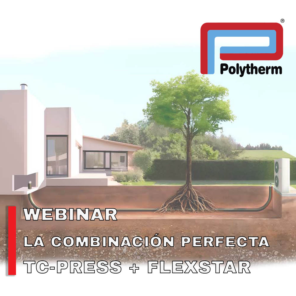 ¿Aún no te has apuntado?
⚡️Webinar LA COMBINACIÓN PERFECTA: TC-PRESS + FLEXSTAR  Polytherm⚡️
 👨🏻‍🎓Formación de primer nivel para profesionales 
🎟️Apúntate ya y lleva tus proyectos al siguiente nivel
➡️polytherm.es/r/eIO
