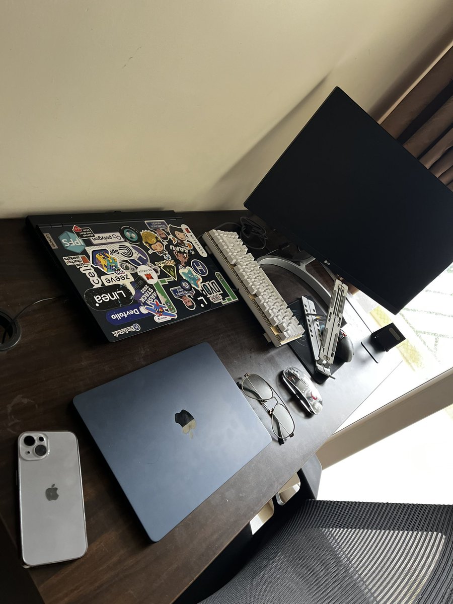 Trust the process they said!
 #Web3 and #dev made it worth it.

Blessed to add this Mac to the arsenal. 💻✨