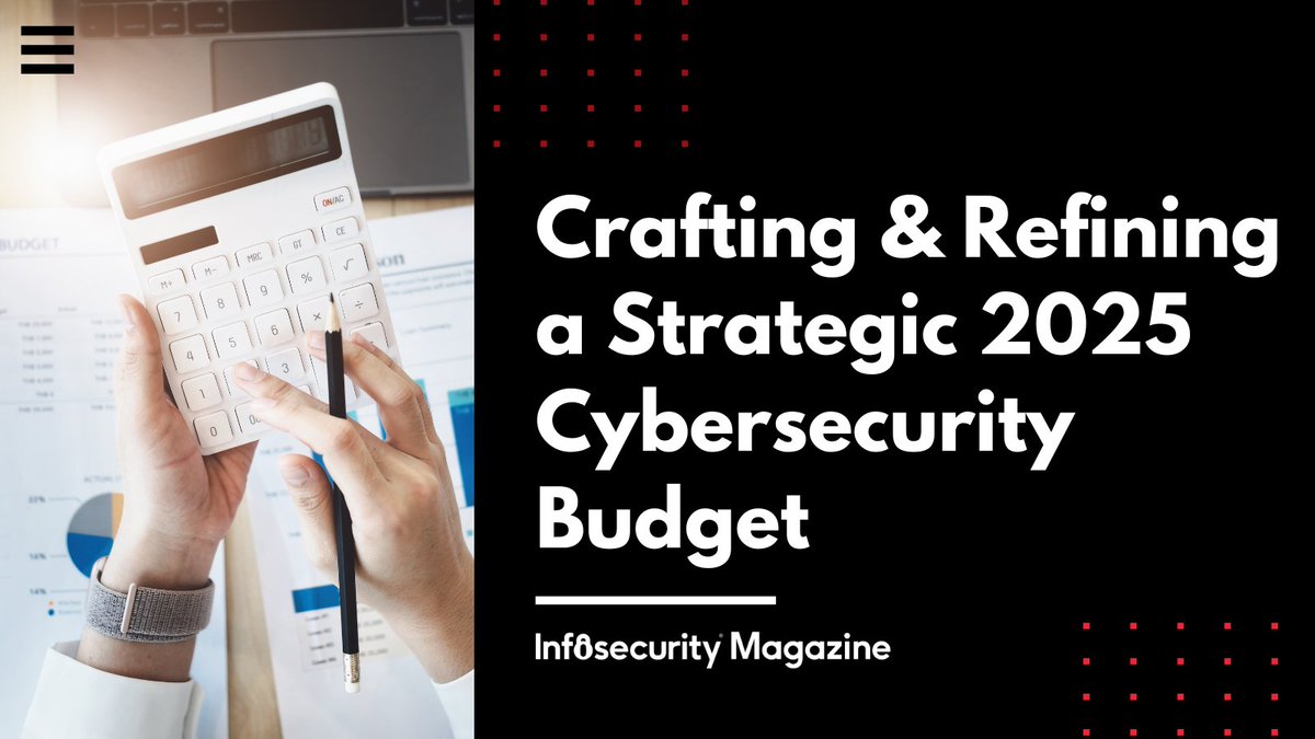 InfosecurityMag's tweet image. Budget planning for 2025 isn’t just about managing threats—it’s about taking a proactive, risk-aware approach to stay ahead

Discover actionable insights in Cybernetic's latest article and help get your organization ready for what’s next: bit.ly/4gby2M1