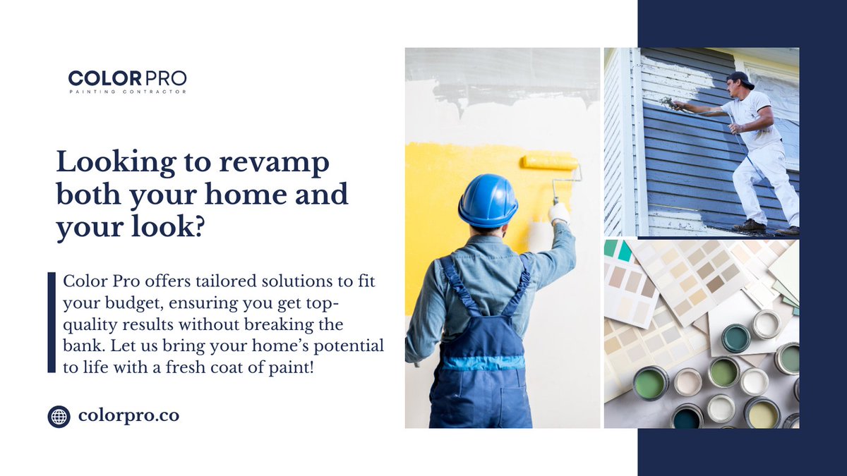 Looking to revamp both your home and your look?
#PaintingContractorInPortland #ResidentialPainting #ExteriorPainting #PortlandPainters #BudgetFriendlyPaint