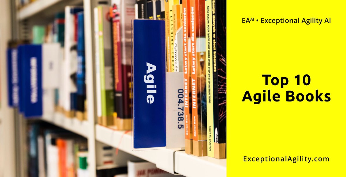 EA_x_AI's tweet photo. Top 10 Agile Books

https://t.co/1BdLXEDPtE

#Agile #Scrum #Books #AgileBook #ScrumBook #AgileProjectManagement #Agility #Innovation #ScrumMaster #CSM #AgileCoach #ProjectManager #PMP #ScrumMasterBooks #Top10AgileBooks #ExceptionalAgility #ExceptionalAgilityAI #AI #EAAI #Startup https://t.co/MbOprGeC8N