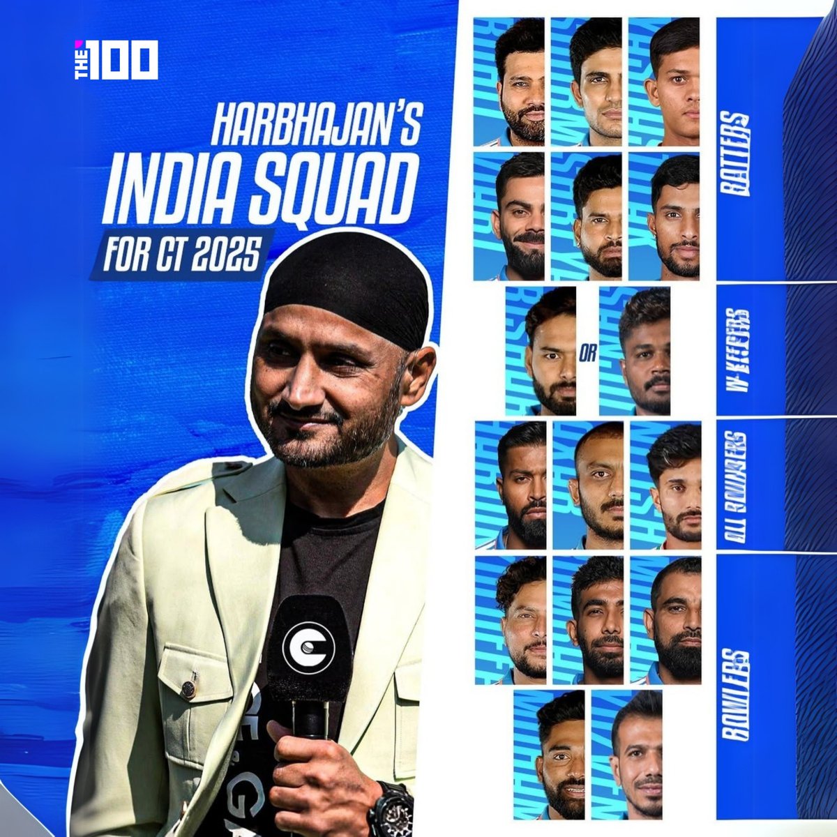 The100win's tweet photo. Don't miss a single cricket update!
Follow @the100.india today and get ready for the most epic matches, latest news, and expert analysis!
.
https://t.co/fjH0zFmRJU
.
.
#The100 #cricketLive #matchday #cricnews #newsupdate #cricketfever #followus #stayupdated https://t.co/Zzu8TmjzaF