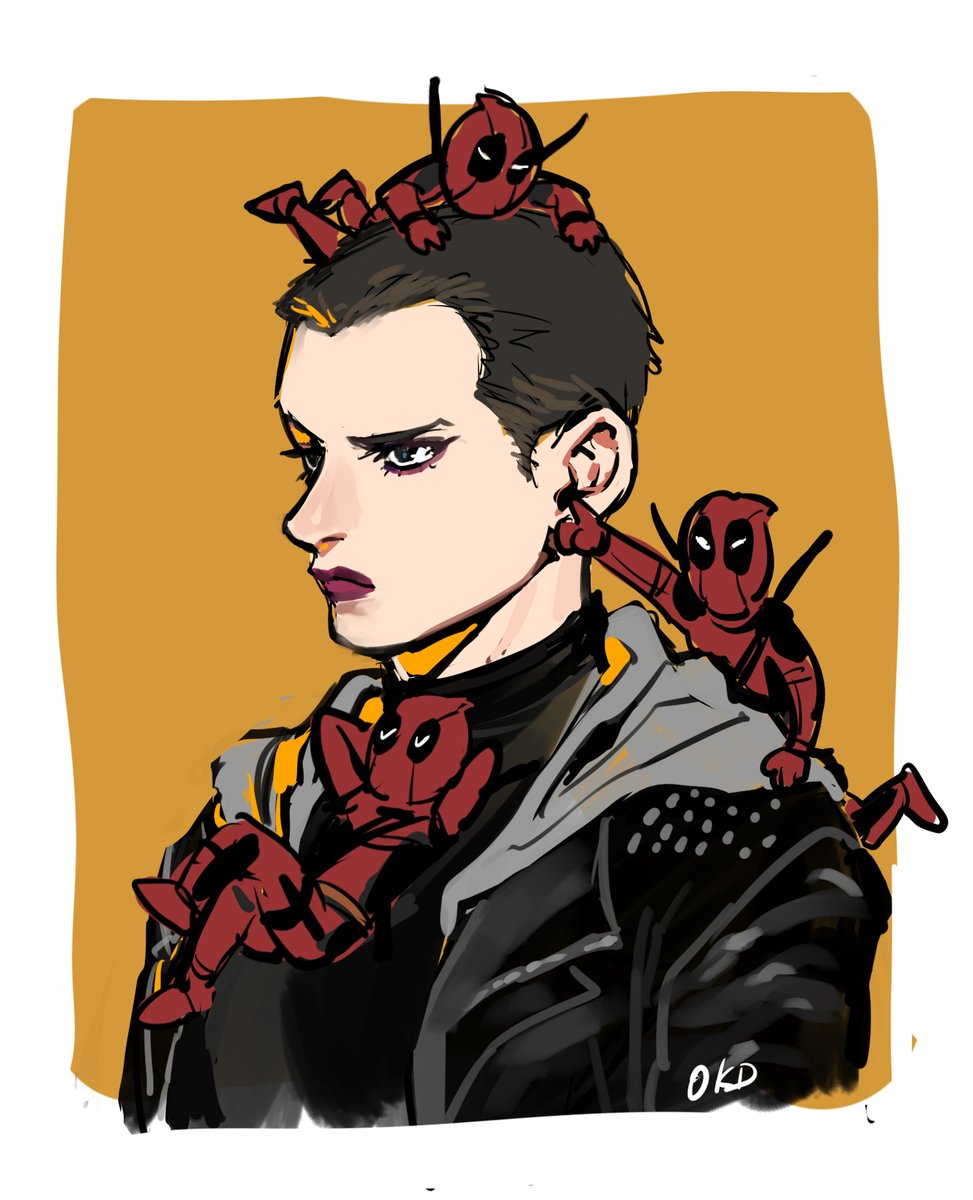 「#PortfolioDay I recently started Marvel 」|OKADAのイラスト