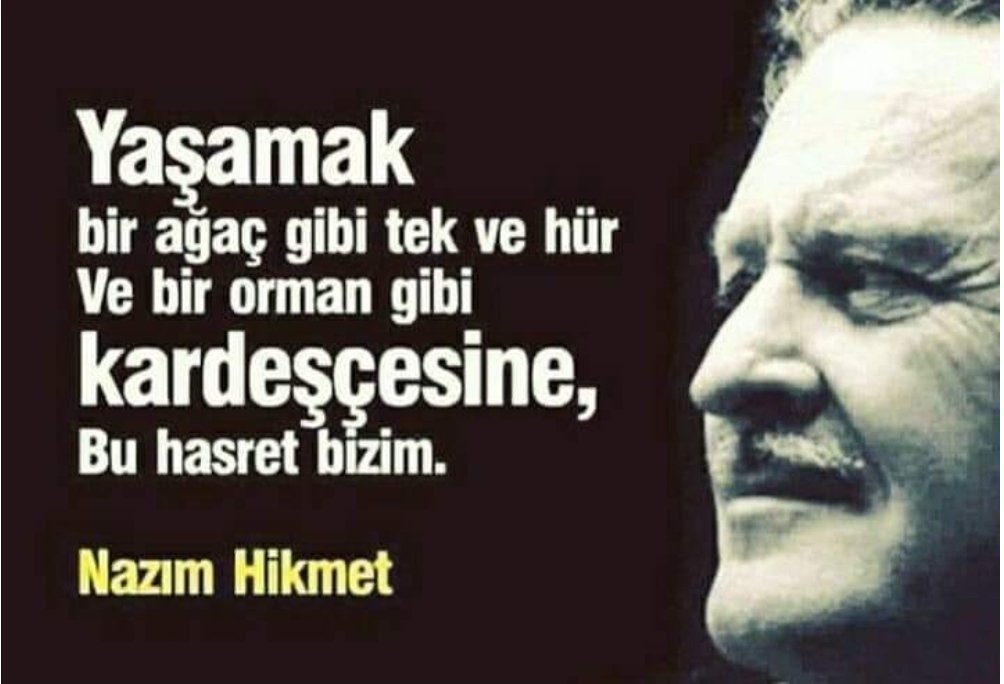 krshrkitap's tweet photo. İyi ki doğdun #NazimHikmetRan 
#mavigözlüdev https://t.co/ebK2Wp0j4Q