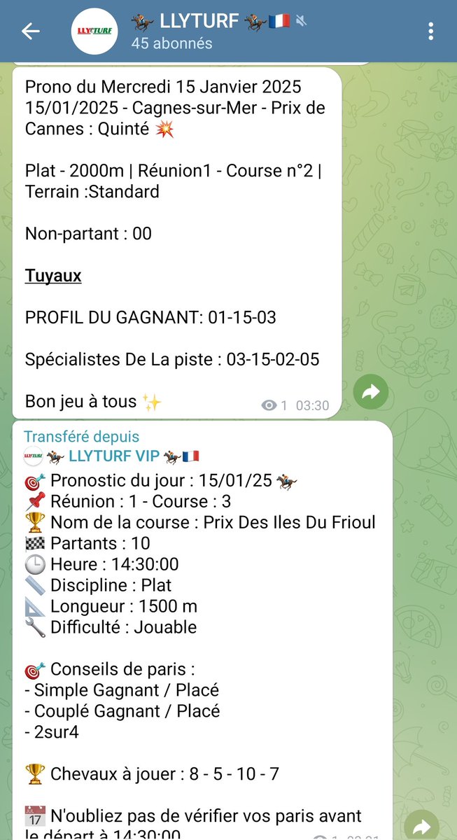 Infos Quinté du 15/01/2025
#pmu #tiercé #quinte #parissportifs #courses #coursehippique #chevaux #pourtoi #fypシ #fyp #parati