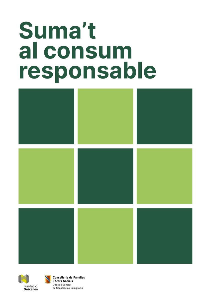 Publicació de <a href="/Deixalles/">Fundació Deixalles</a> de fitxes tècniques sobre contractació pública responsable en el marc del seu projecte "Suma't al consum responsable":

mercatsocial.org/noticies/deixa…