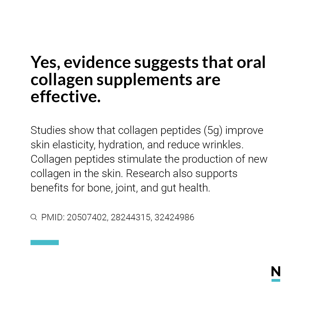 Nutrova's tweet photo. Research shows that a daily intake of 5 g of oral collagen peptides can significantly enhance skin elasticity and hydration while reducing visible signs of aging like wrinkles, dark circles, and pigmentation. https://t.co/YWWhTE7Xj4