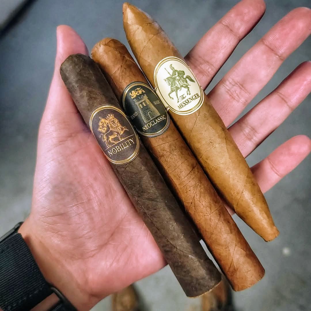 Nobility. Neoclassic. The Messenger. A cigar for anytime , anyplace.