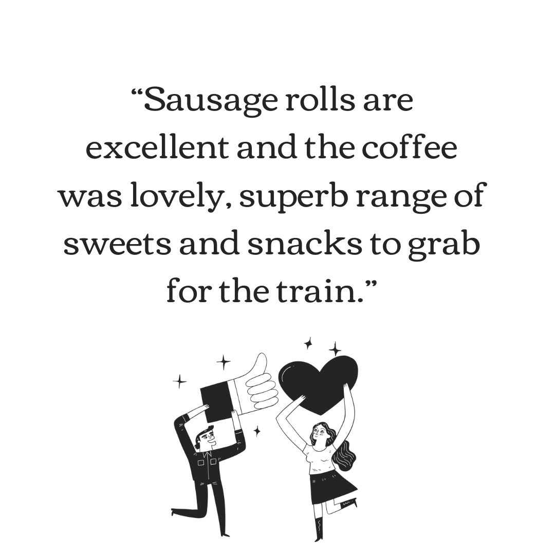 ⭐  G O   T E A M  ⭐

We're blown away to receive feedback like this from our happy visitors. Our sausage rolls are always a hit! 

#LocallySourced #LovinglyPrepared