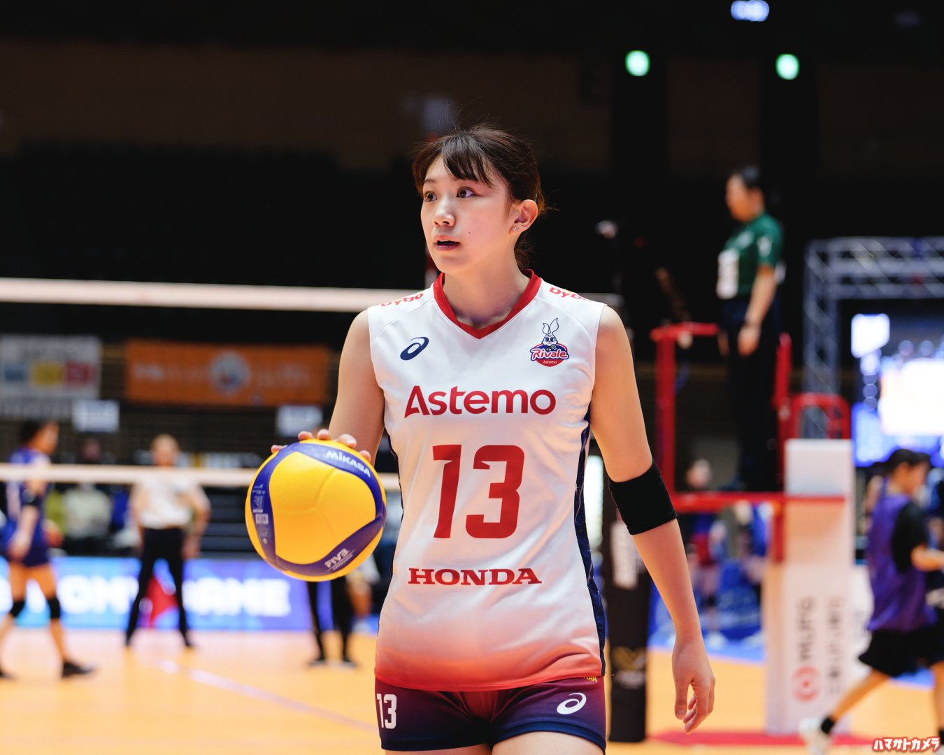 退団！Astemoリヴァーレ茨城 野中瑠衣 直筆サイン入り2L写真a SV
