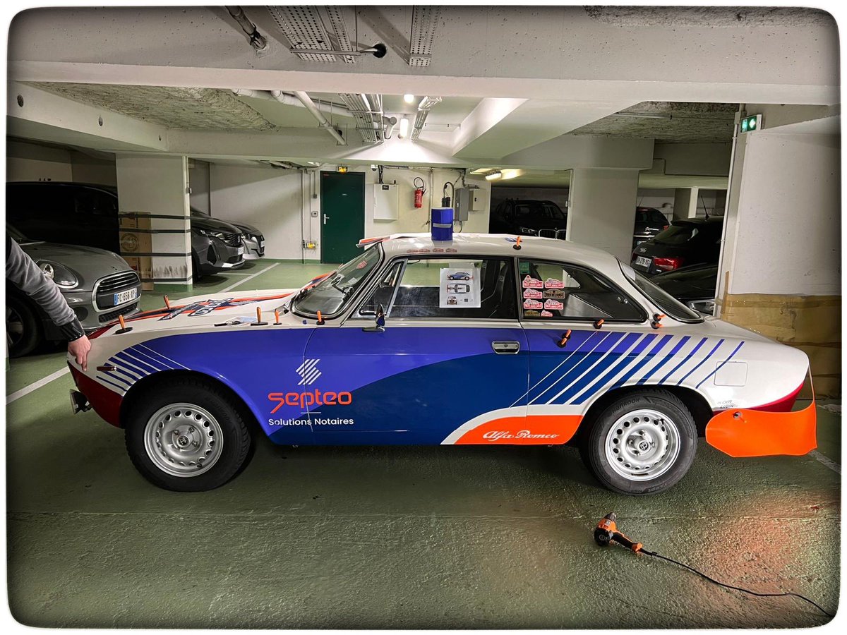 BlanchetX's tweet image. En avant première … l’italienne revêt ses nouvelles couleurs pour le Monte-Carlo Historique … #InProcess 
\o/