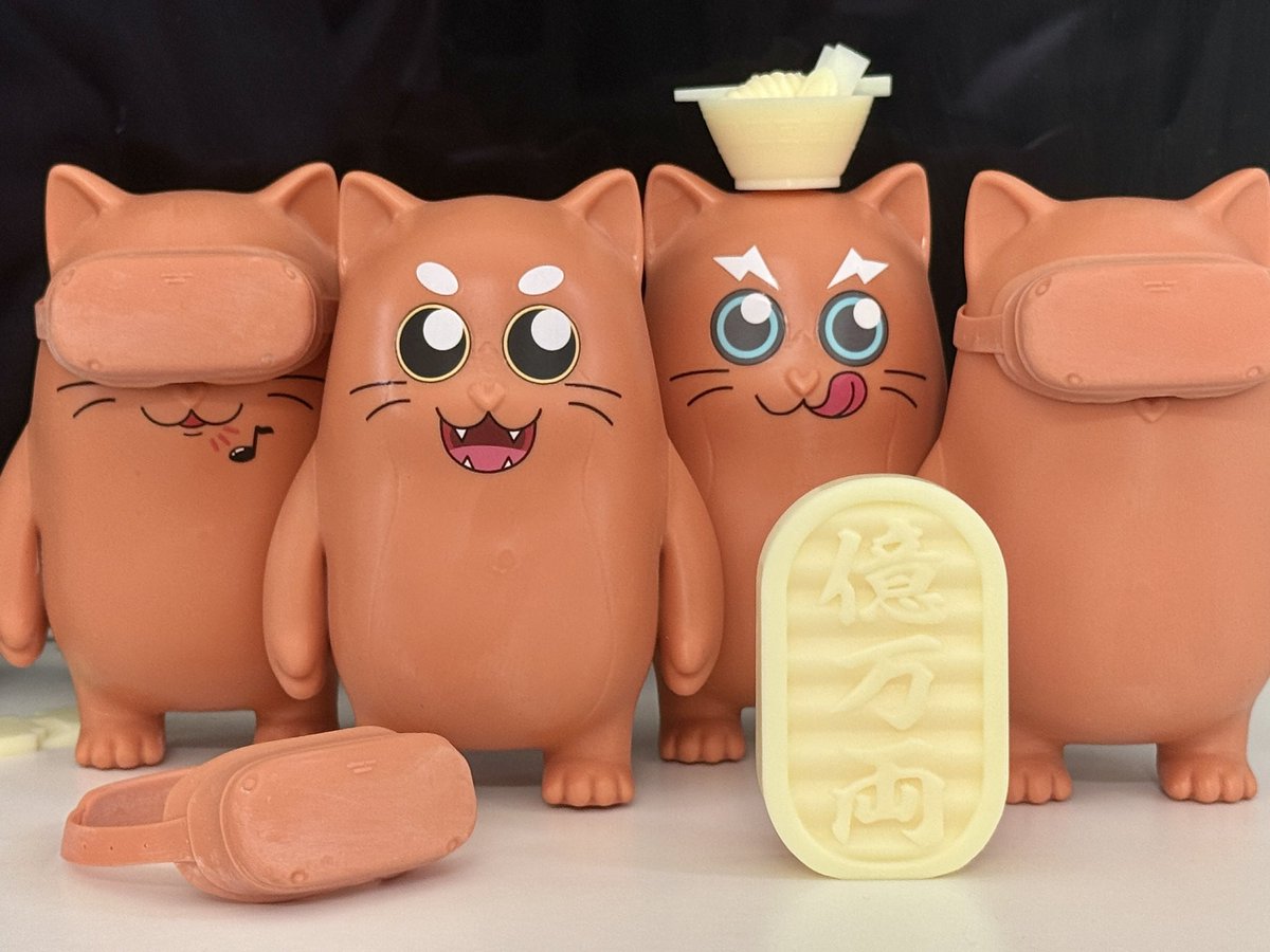 LibertyCats_APP's tweet photo. Liberty Cats Collectible Figurine Progress Update

Dear Liberty Cats Community,
Today, we received the red wax prototype from the factory!

The red wax prototype represents the highest precision sample used during the model confirmation stage, showcasing the intricate details of the figurine design. We’re thrilled to see that the overall result is exceptional, and the optimizations we suggested earlier have been perfectly implemented.

Next, we will proceed with the final confirmation of the structural design. Once approved, we’ll move forward with the mass production mold. Additionally, the factory is currently refining the textures and color effects, and they will send us the updated samples for further approval soon!

Thank you to all our community members for your continued support and enthusiasm! We remain committed to perfecting every detail of the figurine. Stay tuned to our official channels for more updates on the progress. https://t.co/aKzkm6fsS5