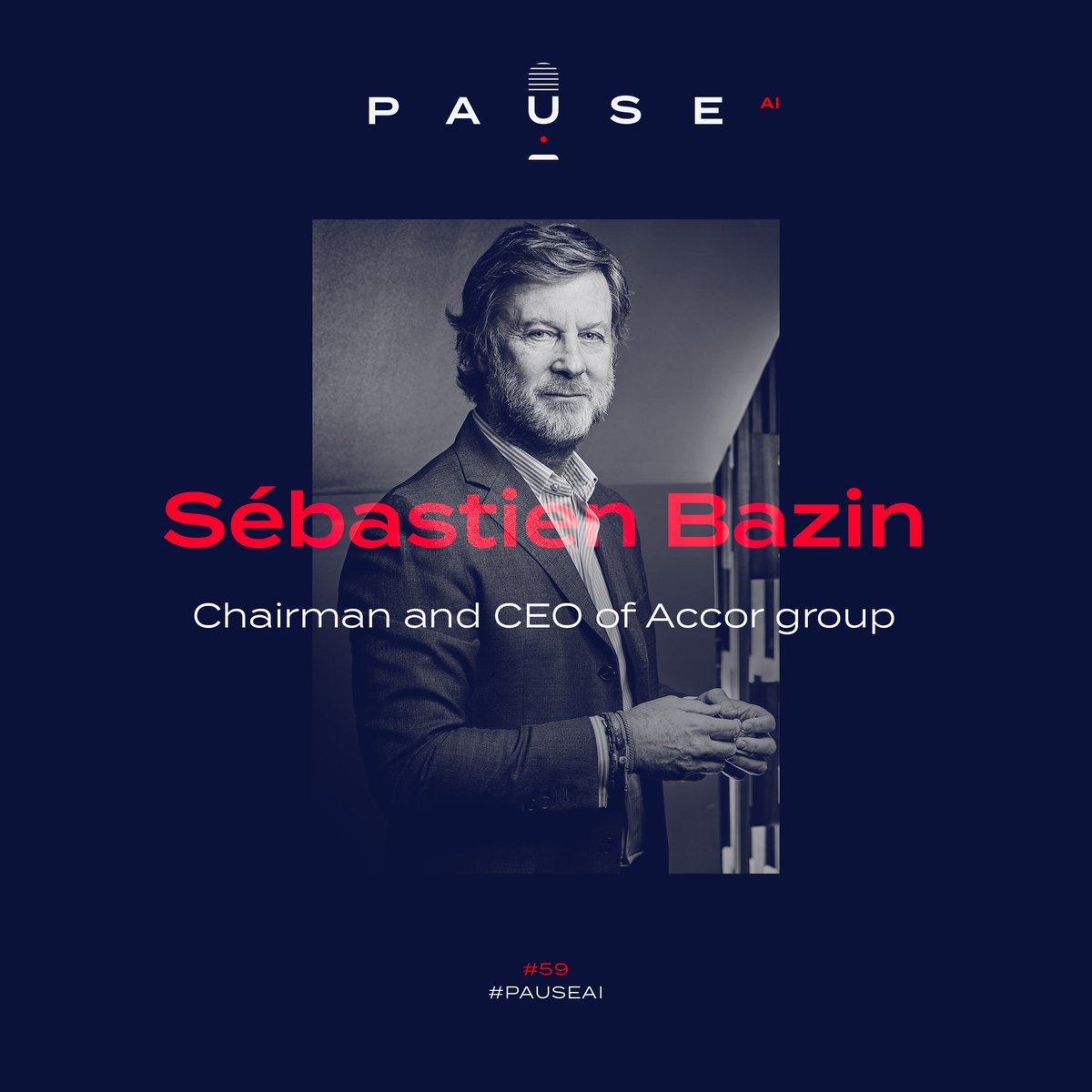 Alexandre Mars (@alexandremars) on Twitter photo ✨A major step for PAUSE : My podcast will now be available in English, thanks to the power of AI.
To kick off this exciting chapter, our very first English episode features an extraordinary guest: Sébastien Bazin, Chairman and CEO of <a href="/Accor/">Accor Group</a>.
👉bit.ly/42dhDDbv ✨A major step for PAUSE : My podcast will now be available in English, thanks to the power of AI.
To kick off this exciting chapter, our very first English episode features an extraordinary guest: Sébastien Bazin, Chairman and CEO of <a href="/Accor/">Accor Group</a>.
👉bit.ly/42dhDDbv