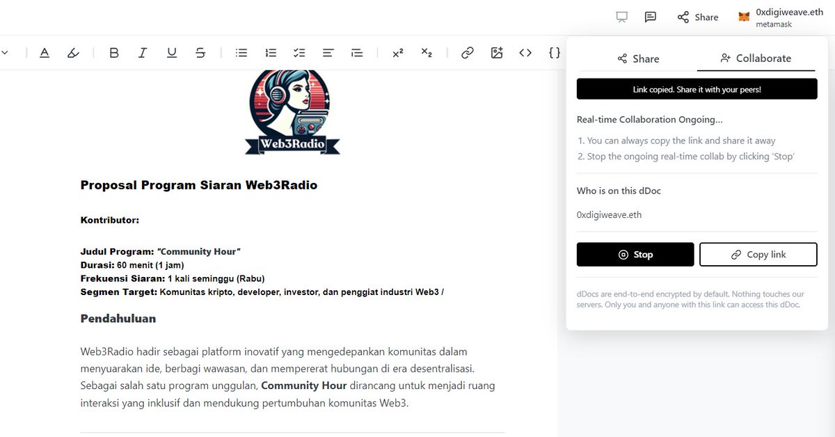 0xkotaromiyabi's tweet photo. semisal: 
who is on this decentralized Doc: adalah siapa saja yang membuat kesepakatan untuk menentukan format programnya.... jadi jangan khawatir.... semua bakal terekam.... https://t.co/Wq4YaoGhLQ