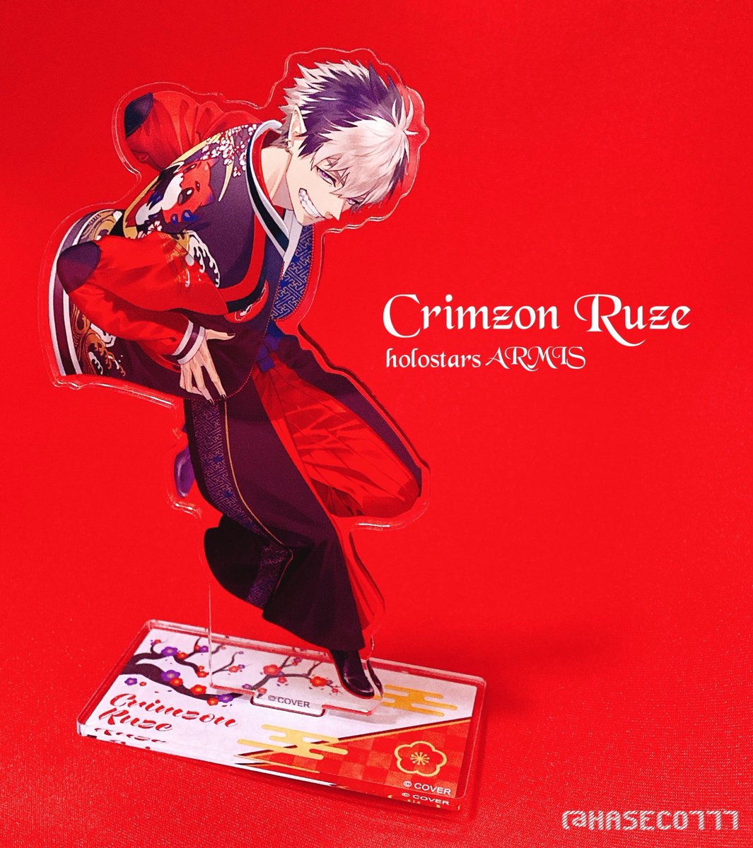 ホロスタENクリムゾン・ルーズ( @crimzonruze )氏の、和モダンスタイル