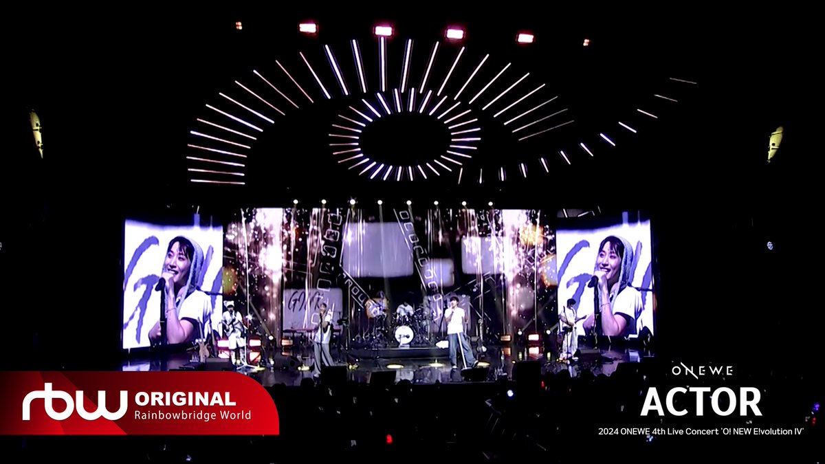 [#ONEWE]

ONEWE(원위) 'ACTOR' LIVE CLIP │
2024 ONEWE 4th Live Concert
'O! NEW E!volution Ⅳ'

🔗 youtu.be/g1RBkrIaAJ4

#원위 
#SECRET_SANTA #ACTOR 
#ONEWE_4th_Live_Concert
#O_NEW_Evolution