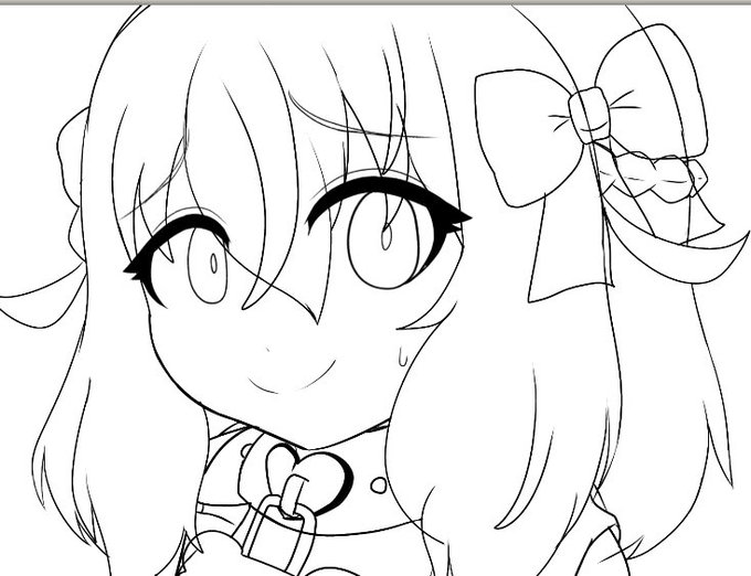 今描いてるやつ 