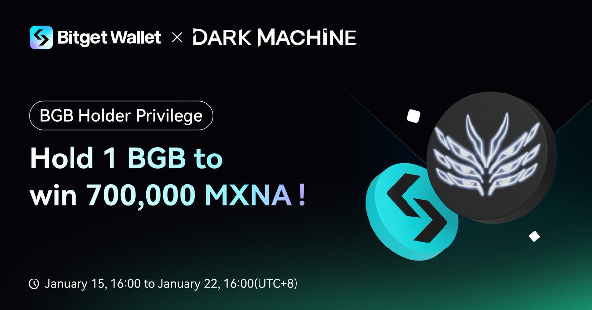 🌟 Exclusive for BGB Holders | Win Your Share of 700,000 MXNA! 🌟
Hold just 1 BGB, complete the tasks in Dark Machine <a href="/DarkMachineGame/">Machina</a>, and unlock your chance to claim a generous share of 700,000 MXNA! Boost your BGB value and grab your exclusive rewards!

⏳ Reward Rules: