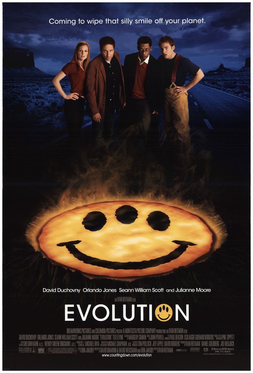 Rodi_pdc's tweet image. #Evolution: El Cazafantasmas 3 d Reitman y la peli tapada d su filmografía. Mezcla bien ciencia ficción con comedia, el reparto está inspirado y tiene química, los vfx están a la altura, y es muy simpática (la escena en la q tienn q sacarle a Orlando Jones un alien es tronchante)