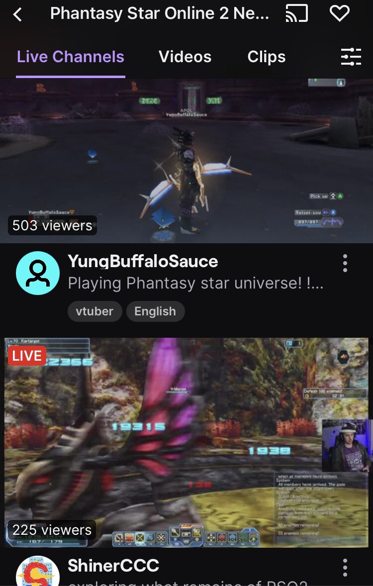 PSO2Drama's tweet photo. @LusionlessX @SanrioDxlls Heres a few more people!! WOW #PSO2 #NGS Category is going threw a horrific CAT5 hurricane bot wave 🌊 🤖 https://t.co/PsOgHqUJRo