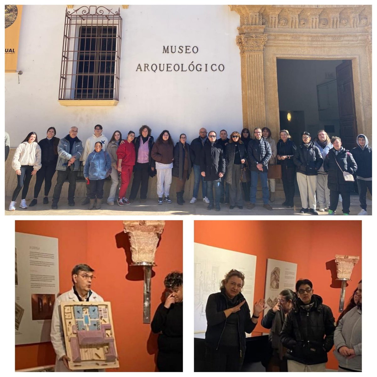 Alumnado de Secundaria y Enseñanzas Iniciales, de turno de mañana, del <a href="/AltoGuadalentin/">C.E.A. Alto Guadalentín centro Erasmus+</a> visitan el <a href="/MUAL_Lorca/">Museo Arqueológico de Lorca</a>