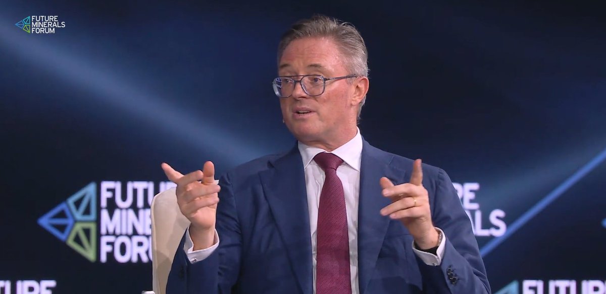 "If we step back and look at the challenges of meeting the supply of demand for the future, we're expecting in most metals an increase in demand of 50% over the next decade, a very significant increases" - Chairman of @Trafigura, Jeremy Weir highlights the scale of demand growth