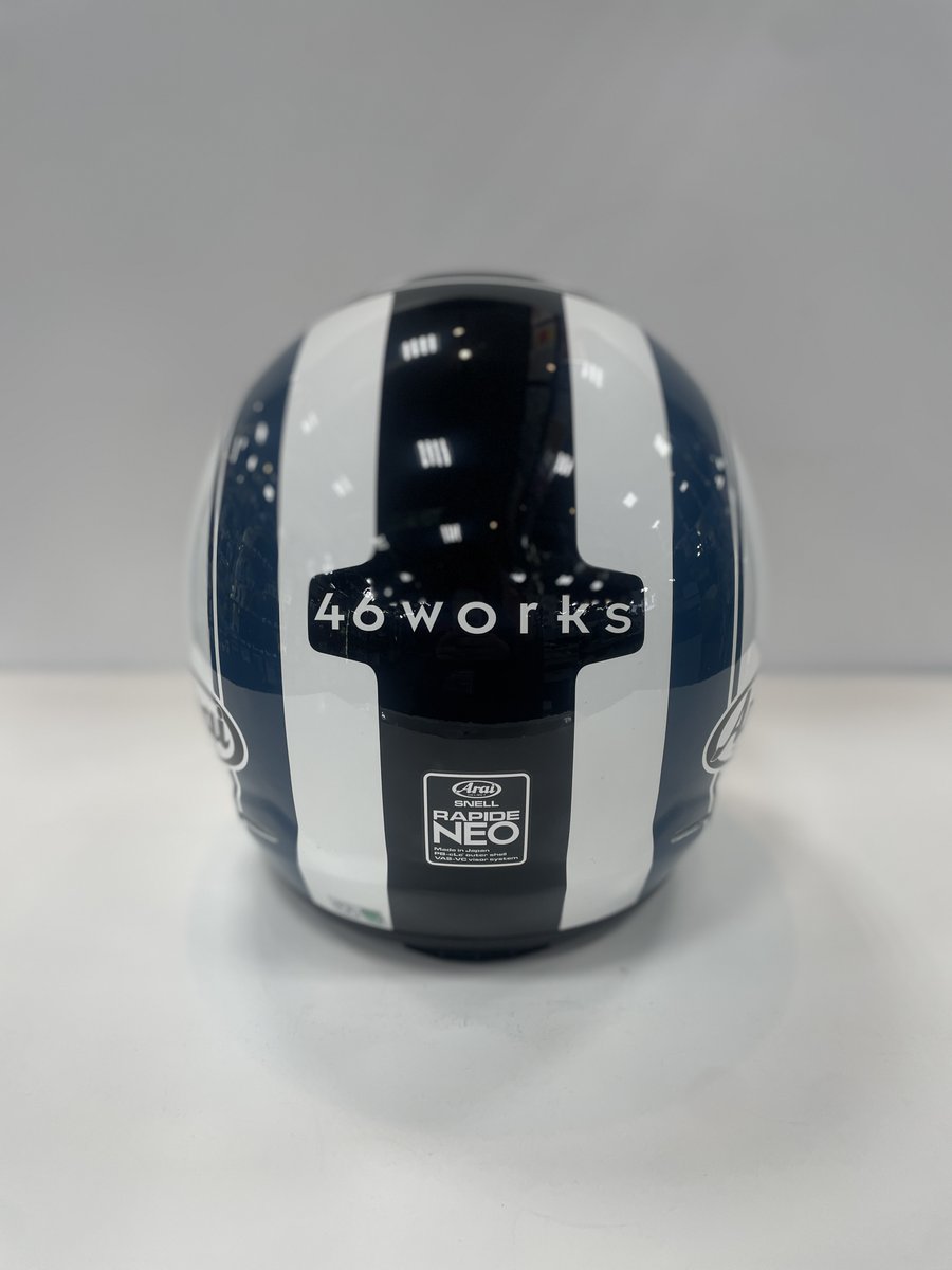 アライヘルメットから『RAPIDE-NEO 46WORKS RACE』が発売しました！ ご