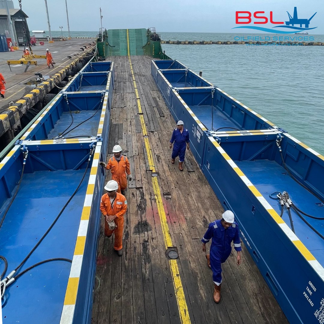 bsloffshore's tweet image. 20ft half-height baskets is on its way from Jakarta to Sulawesi, supporting the Matindok Gas Development Project.

Reach out to us at:
sales@bsloffshore.com

#BSLOilfieldServices #OffshoreContainers #OffshoreEquipment #DNVContainers