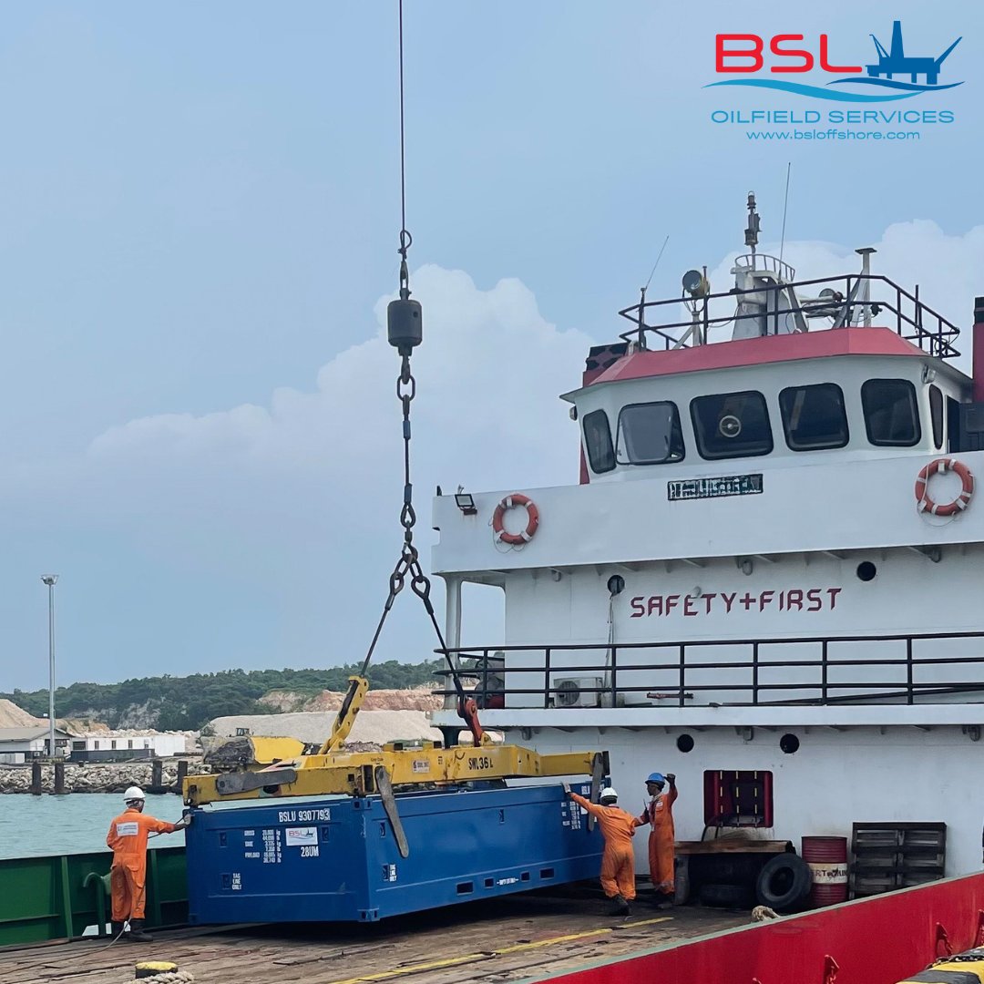 bsloffshore's tweet image. 20ft half-height baskets is on its way from Jakarta to Sulawesi, supporting the Matindok Gas Development Project.

Reach out to us at:
sales@bsloffshore.com

#BSLOilfieldServices #OffshoreContainers #OffshoreEquipment #DNVContainers