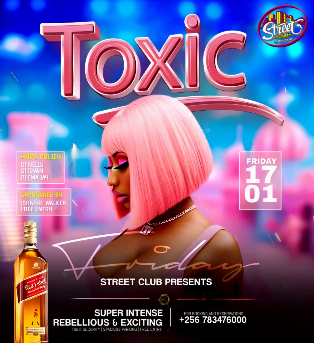 StreetClubEbb's tweet photo. "Get ready to unleash your inner baddie. Toxic Fridays are calling. π"
#ToxicMusicalFever
#ToxicFridays
#turnupsaturday https://t.co/cTecVZDWmG